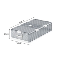 PUXW People love itBed Bottom Storage Box Household Storage Box with Wheels under Bed Drawer Plastic Storage Box Wardrob