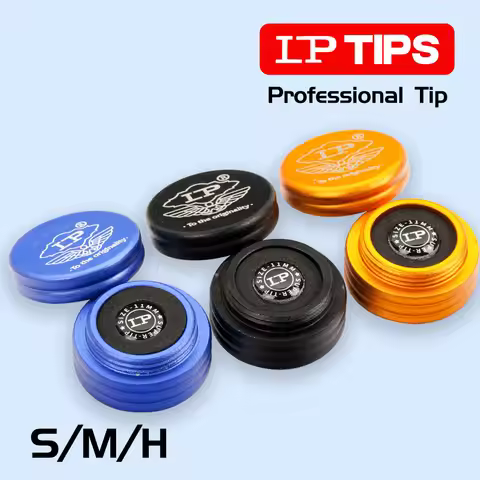Original LP Billiards Pool Cue Tip 11mm S/M/H Technology Gasket Pool Cue Stick Tip Professional Dura