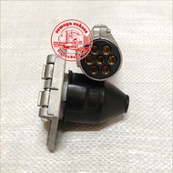Seven Hole Seven Hold 7 Pin 7 Hole Trailer Light Socket Electrical Plug