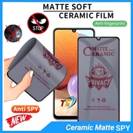 LAYAR Ceramic matte spy Oppo A58 4G A58 5G 38 A98 A98 4G A98 5G A3X 4G/5G Anti Scratch full screen