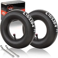 1PZ F3I-35J 2 Hose 4.10/3.5-4 Inch Straight Valve for Hand Trolley, Lawn Mower, Snow Blower, Wheelba