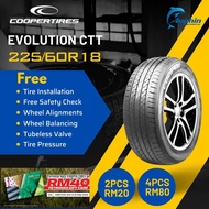 NEW TYRE 225/60R18 EVOLUTION CTT COOPERTIRES (WITH INSTALLATION)