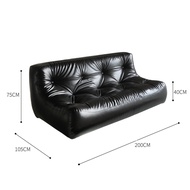 LaFloria® Tatami Leather Sofa/Togo Sofa/Single Sofa/Lazy Chair/Leather Floor Sofa✔️Free Shipping