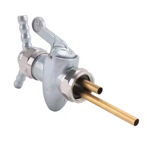 L09A-Motorcycle 2 Outlet Petcock Fuel Valves Switch Tap For -BMW R51/3 R67 R67/2 R67/3 R68 R69 R50 R
