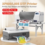 Printer For Epson Xp600 L805 T Shirt Printing Machine Direct To Film Transfer Fabric Printer A3 Dtf 