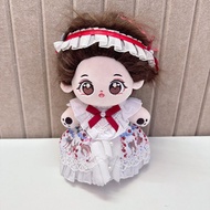 Cotton Doll 20cm Clothes /Shoulder Strap Dress Set / Plush Doll Clothing