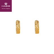 HABIB Oro Italia Raissa Gold Earring, 916 Gold