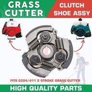 Fujihama CG411 MK411 Robin EC04 Clutch Shoe 2 Stroke Grass Cutter 3 Spring Spare Parts Pocket Bike