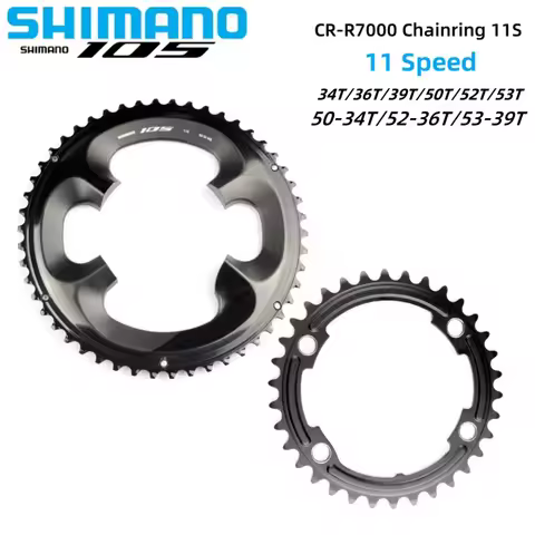 Shimano 105 CR-R7000 Chainring 11 Speed For Road Bike Bike Chainring 50-34T 52-36T 53-39T Bicycle Cr