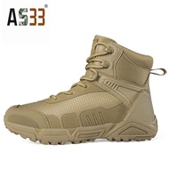 Tactical Military Combat Boots AS33 Beige 801 Outdoor Hiking Riding Military Field Combat Adventure