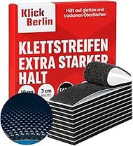 Klick Berlin Strips Self-Adhesive Extra Strong 3 cm x 10 cm Sticks to Many Surfaces 30 mm Wide 100 m
