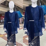 Kebaya Anak Perempuan TK SD Usia 6 7 8 9 10 11 Tahun Wisuda Sekolah Modern Brokat Tile Slayer