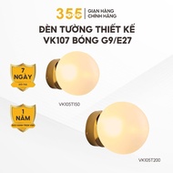 Design Wall Lamp 355 Decor Lighting VK107 Bulb G9/E27 Living Room Decoration