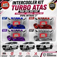 INTERCOOLER TURBO BOOMER TOP BOOMER PNP 2KD 1KD INNOVA OLD FORTUNER VNT HILUX VNT 1KD 2KD RIGHT INTA