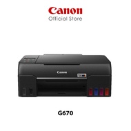 Canon PIXMA G670 Inkjet Printer | A4, Print, Scan, Copy