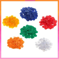 [Kloware2] 100 Pcs 0.9inch Bingo Game Chips Casino Board Games Tokens Count Toy Toys