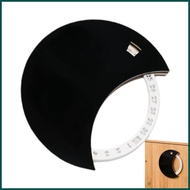 Christmas Calendar 30 Days Cabinet Magnet Countdown Moon Shape Rotatable Wheel Magnets Refrigerator 