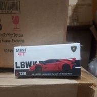 Diecast Mini GT Lambo Duracan GT Rosso Mars