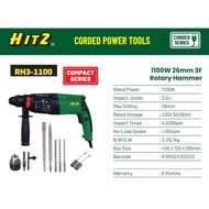 "HITZ" 1100W 26mm 3F Rotary Hammer