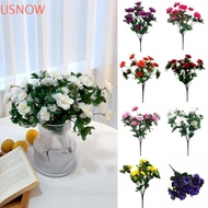 USNOW Artificial Azalea Flowers Branches, Fake Flowers Simulation Plant Simulation Azalea Floral, Fl