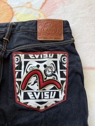 EVISU 牛仔褲 32x34