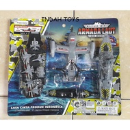 Indonesian Marine Fleet Toys Military Ship War Boat - Fleet