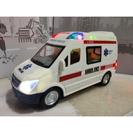 kereta ambulance mainan berlampu bermuzik ambulance toys car