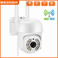 {GUGUSO} BESDER 3MP 5G IP Camera Wifi Outdoor 2MP P2P Audio CCTV Surveillance Camera H.264 2MP Color