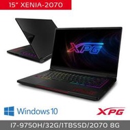 *CP*威剛 XPG XENIA i7 9750/32G/GTX2070 8G 15.6 電競筆電『實體店面』 全新未拆