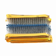 1280pcs 64values 0.125W 1/8W 1%  Metal Film Resistor Assortment Kit Set 1ohm - 10mohm resistor sampl