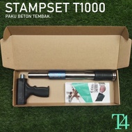Best Ramset Mesin Paku Tembak Mesiu Stamset T1000 Bonus Paku Tembak