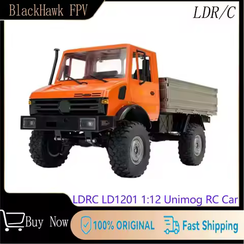 LDRC LD1201 4X4 4WD 2.4GHz RTR 1/12 RC Model Car Remote Control Crawler Differential Lock Adult Chil