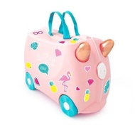 TRUNKI RIDE-ON LUGGAGE - FLOSSI THE FLAMINGO