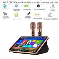 Karaoke Machine,ECHO Player,2TB HDD 45K Songs,15.6''Capacitance Touch Screen Built With 300W Mixing amplifier,Multi-Language songs on cloud for download,Wireless microphone.