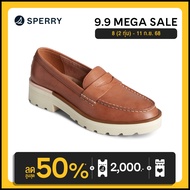 SPERRY CHUNKY PENNY รองเท้าโลฟเฟอร์ ผู้หญิง สีน้ำตาล ( FLT - STS88880 )