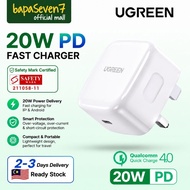 💥Pd20W Charger UGREEN Fast Charge USB C Quick Charge 4.0 3.0 Charger Cable Type C to C Adapter Plug