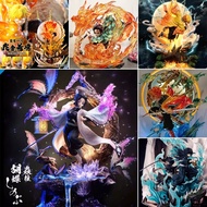 Mystery Box Blind Box Demon Slayer Figure Zenitsu Douma Akaza Figure Doll Home Decortation Ornaments