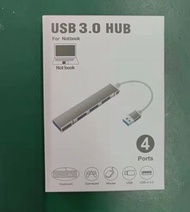 全城熱賣 - [USB頭]鋁合金USB集線器4口HUB分線器1拖4