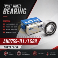 Myvi / Viva / Kelisa / Kenari Front Wheel Bearing (NTN)(AU0755-1LL/L588)
