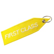I Love Flying|First class first class Warning Priority Tag Aviation Luggage Priority Embroidery Keyc