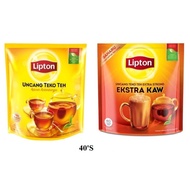 LIPTON UNCANG TEKO TEH (BIASA / EKSTRAK KAW) 40' / LIPTON TEA BAG /YELLOW