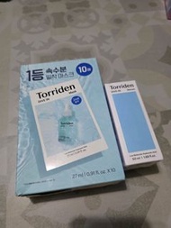 Torriden Dive In 低分子玻尿酸精華液50ml ＆面膜10片