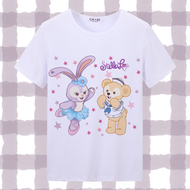 StellaLou StellaLou Ballet Rabbit Duffy Duffy Bear Starra Shelliemay Short Sleeve T-shirt Top Clothe