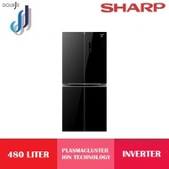 Sharp 480L Avance Series Inverter SJF489GK Technology Multi Door Refrigerator