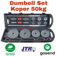 Dumbell Barbel 50kg Set Dumbel