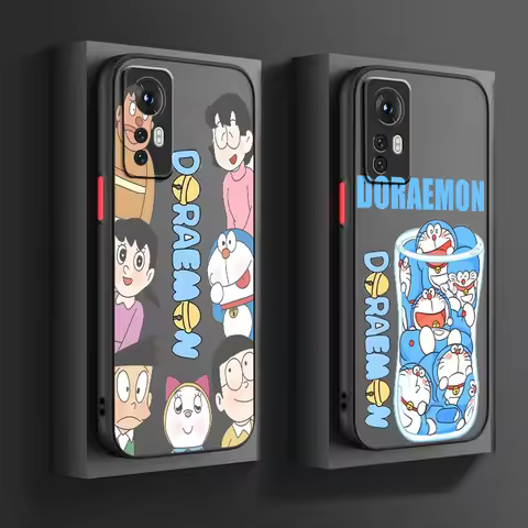 Magical Treasure Chest D-Doraemon Frosted Translucent For Xiaomi Mi 13 12 12T 11T 11 11i 10T 10 9T P