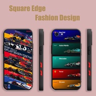 Casing For iPhone 15 Pro Max 16 PRO MAX 16e F1 Racing Team SZA23 Phone Case Square Edge