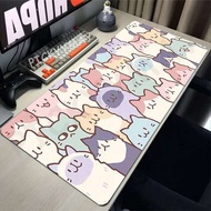 Mouse Pad Cute Cat Large Gamer Mousepad Rubber Keyboard Mat Waterproof Mouse Mats 31.4x11.8in Rubbe
