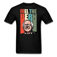 Bernie Sanders Feel The Bern Progressive Retro Vintage T-Shirt