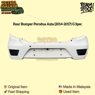 Used Original Rear Bumper Perodua Axia G (2014-2017)